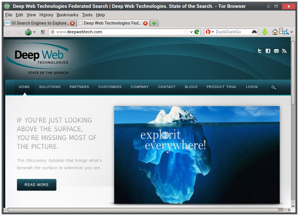 sites de buscas deep web